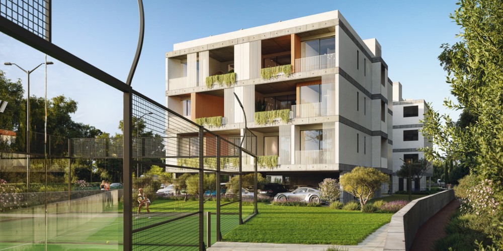 Apartments in a mixed-use complex with pools and spa in Universal, Paphos — photo 24