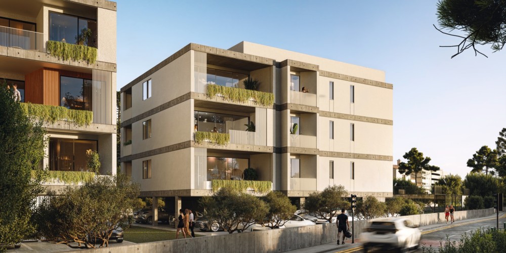 Apartments in a mixed-use complex with pools and spa in Universal, Paphos — photo 26