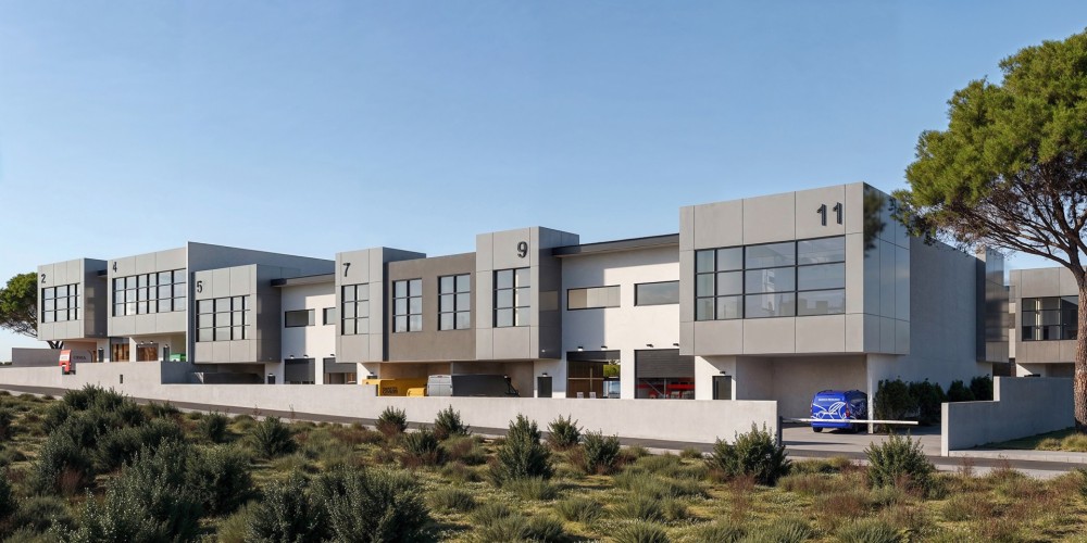 Light-industrial freehold units with mezzanines in Agios Sylas (Ypsonas), Limassol — photo 1