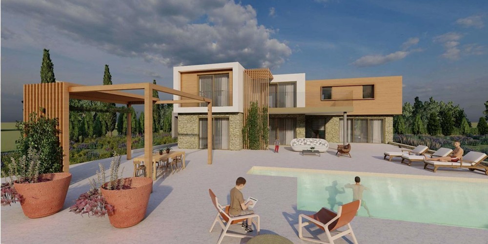 Luxury 4-bedroom villa with a pool 100 m from the sea in Sea Caves, Paphos — photo 2