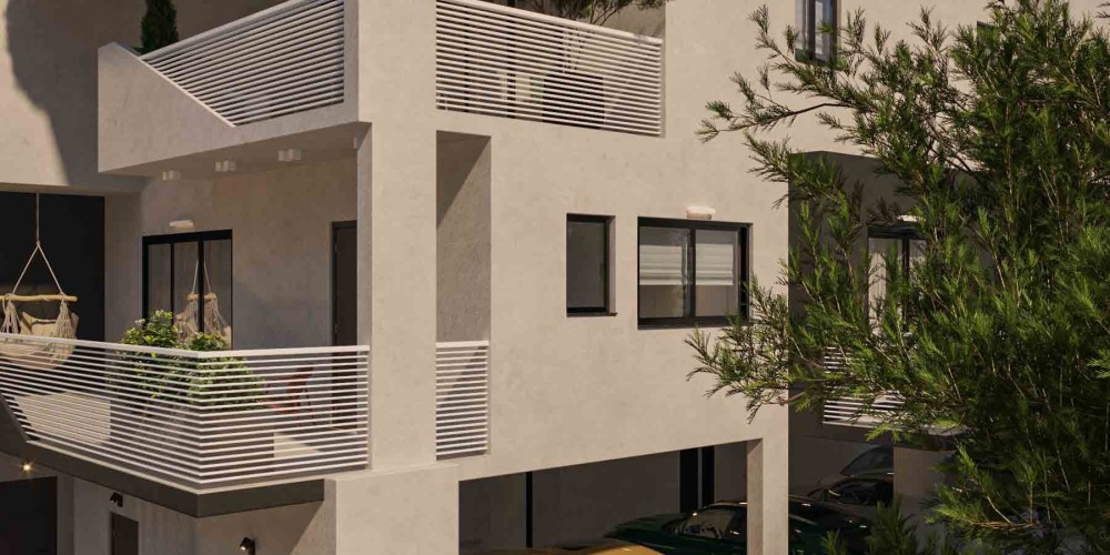 Apartments with balconies and private parking in a low-rise building in Zakaki, Limassol — photo 3