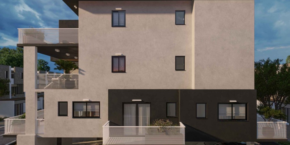 Apartments with balconies and private parking in a low-rise building in Zakaki, Limassol — photo 4