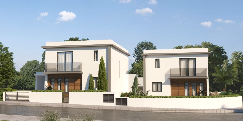Energy-efficient villas with gardens within walking distance of the beach in Oroklini, Larnaca — photo 2