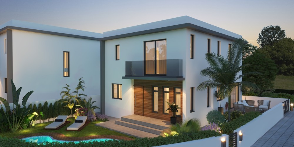 Energy-efficient villas with gardens within walking distance of the beach in Oroklini, Larnaca — photo 5