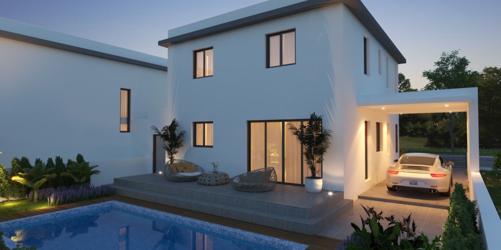 Energy-efficient villas with gardens within walking distance of the beach in Oroklini, Larnaca — photo 6