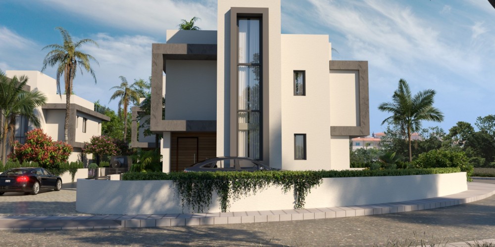 Villas with sea views and private pools in Pernera, Protaras — photo 7
