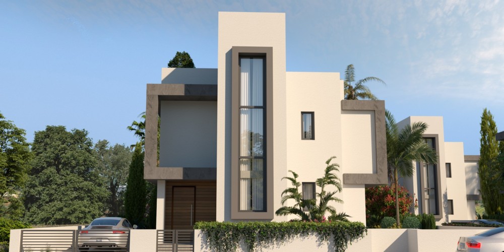 Villas with sea views and private pools in Pernera, Protaras — photo 12