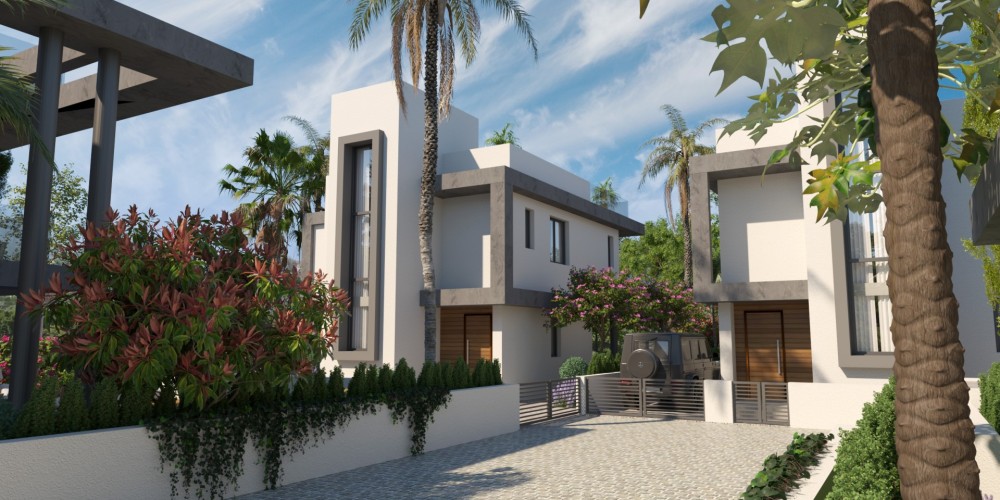 Villas with sea views and private pools in Pernera, Protaras — photo 14