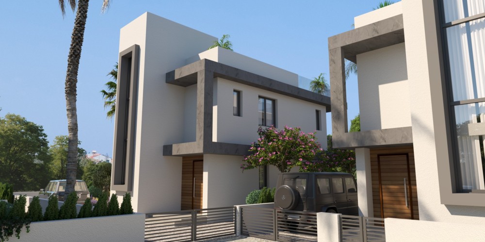 Villas with sea views and private pools in Pernera, Protaras — photo 16