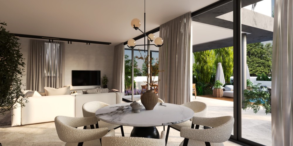 Villas with sea views and private pools in Pernera, Protaras — photo 19