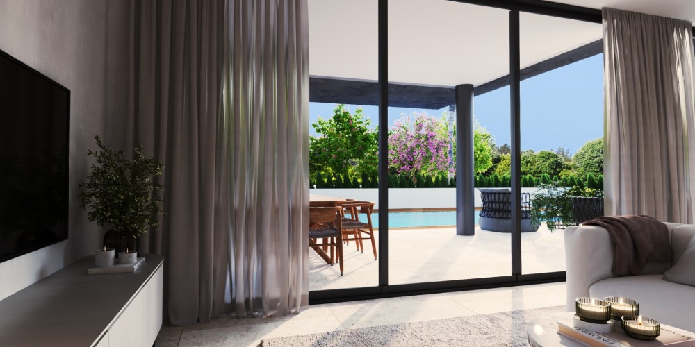 Villas with sea views and private pools in Pernera, Protaras — photo 28