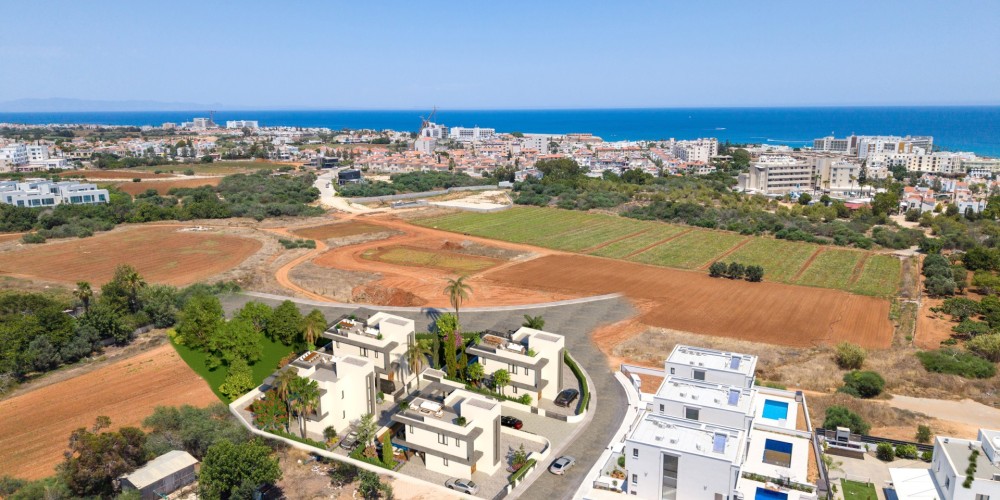 Villas with sea views and private pools in Pernera, Protaras — photo 38