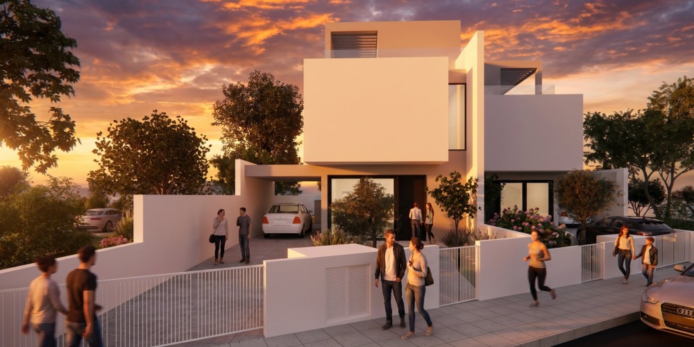 3-bedroom villas close to the beach in Oroklini, Larnaca — photo 3