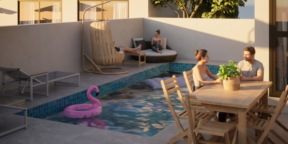 Hillside villas and bungalows in Sotira, Ayia Napa — photo 3