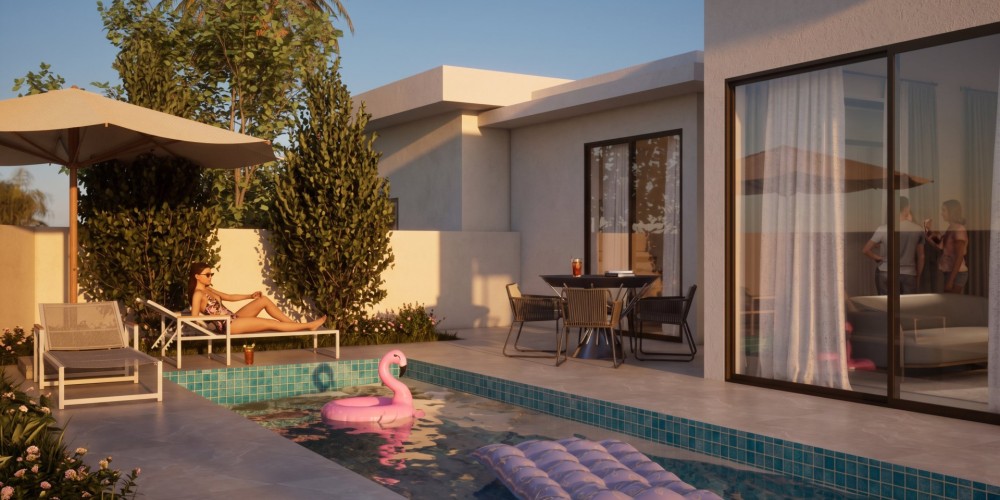 Hillside villas and bungalows in Sotira, Ayia Napa — photo 4
