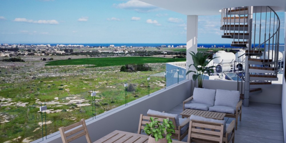 Apartments with bay views in Deryneia, Ayia Napa — photo 12