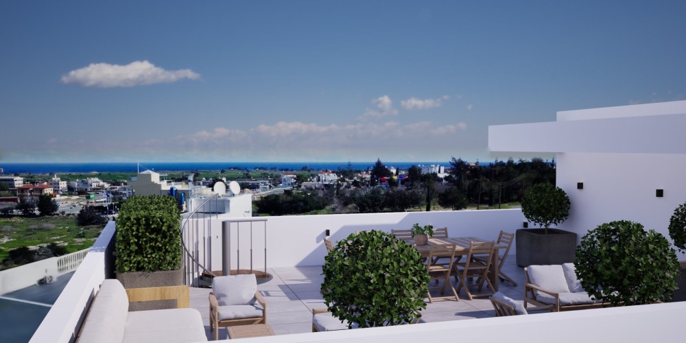 Apartments with bay views in Deryneia, Ayia Napa — photo 14