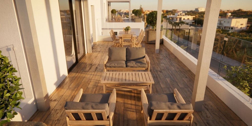 4-bedroom villas with private pools and roof gardens in Pernera, Protaras — photo 3