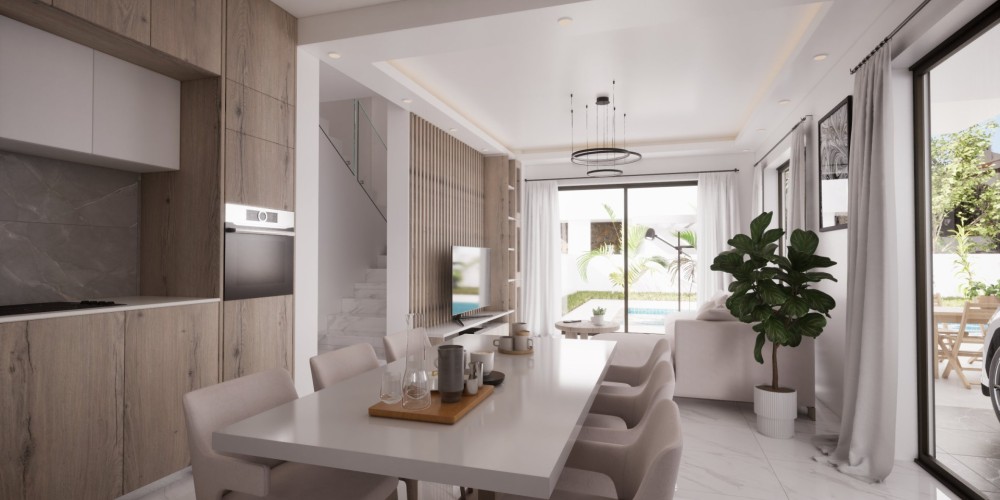 4-bedroom villas with private pools and roof gardens in Pernera, Protaras — photo 10