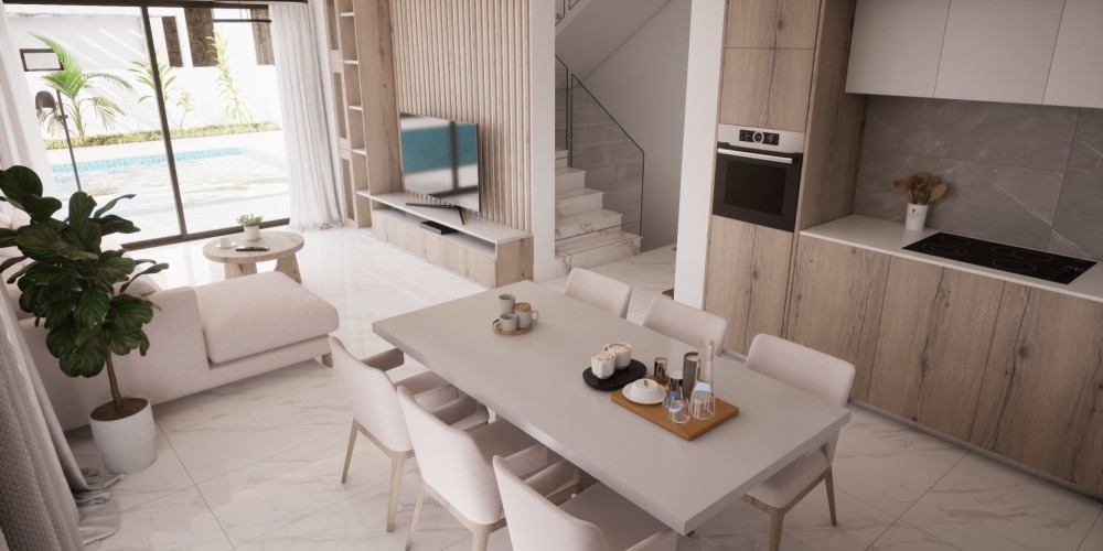 4-bedroom villas with private pools and roof gardens in Pernera, Protaras — photo 12