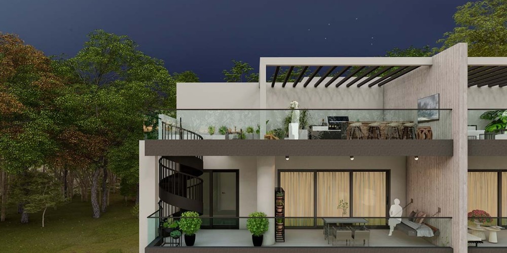 Apartments with photovoltaic panels and roof-garden penthouses in Zakaki, Limassol — photo 15