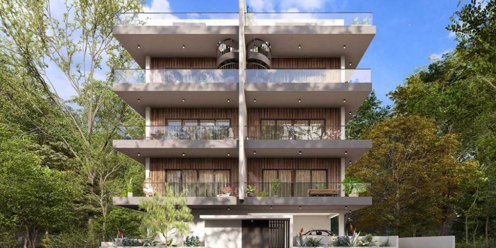 Apartments and penthouses with sea views in Panthea, Limassol — photo 1