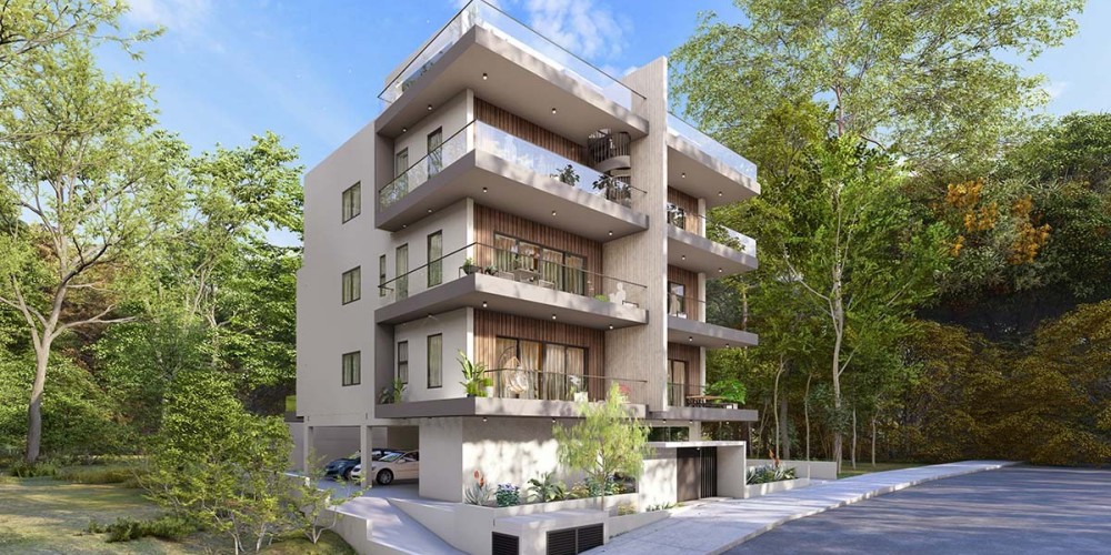 Apartments and penthouses with sea views in Panthea, Limassol — photo 3