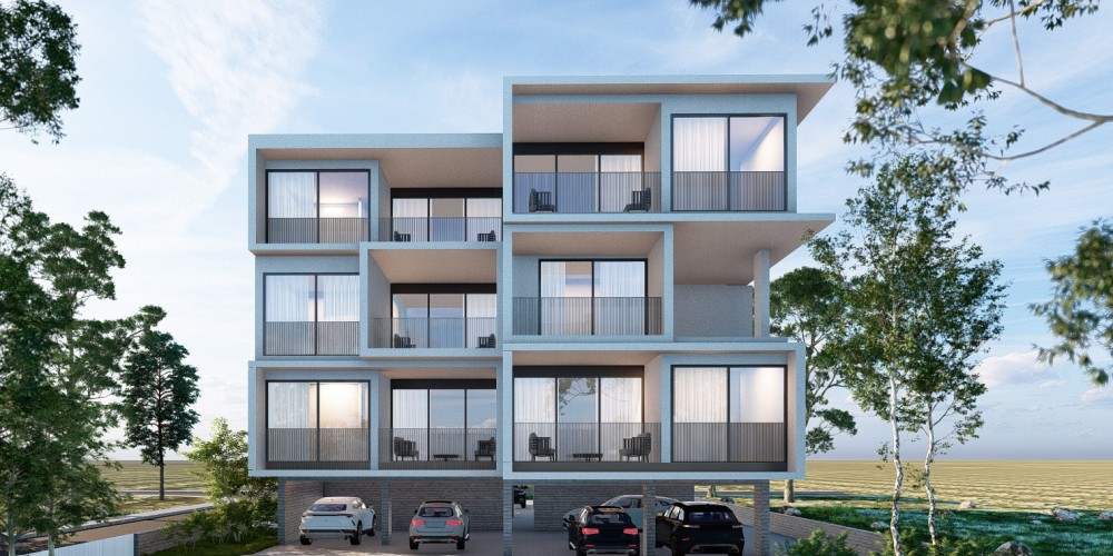 Apartments in a gated complex with landscaped communal areas in Geroskipou, Paphos — photo 2