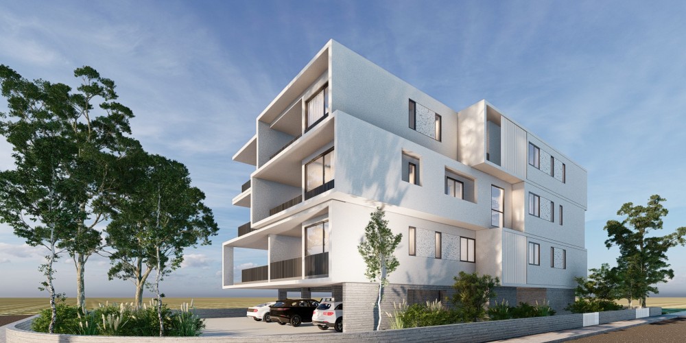Apartments in a gated complex with landscaped communal areas in Geroskipou, Paphos — photo 3