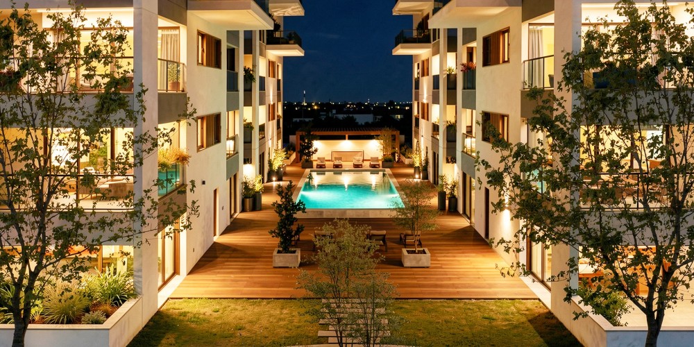 Apartments in a complex with a pool, gym and spa between Limassol Marina and City of Dreams in Zakaki, Limassol — photo 4
