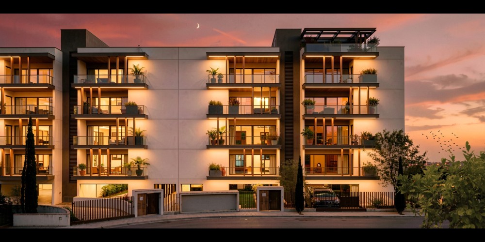 Apartments in a complex with a pool, gym and spa between Limassol Marina and City of Dreams in Zakaki, Limassol — photo 6