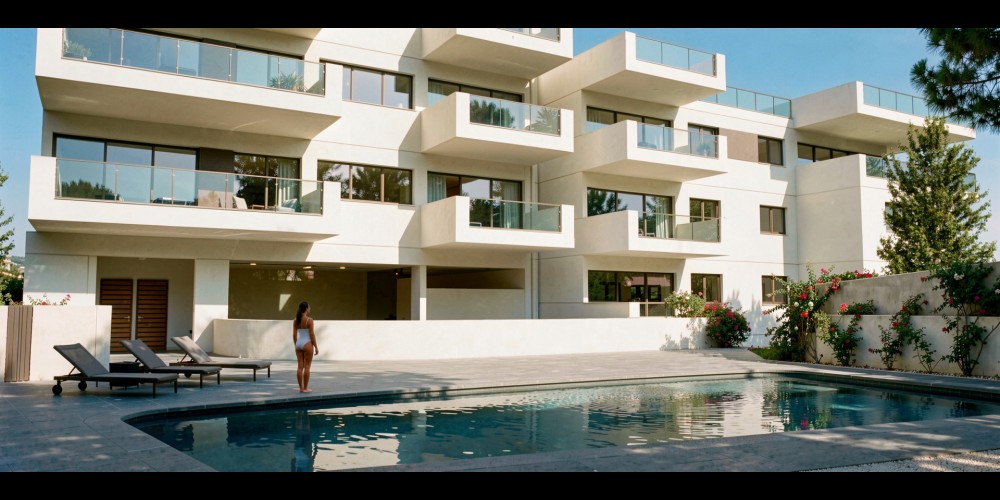 Apartments in a building with a communal pool in Agia Fyla, Limassol — photo 3