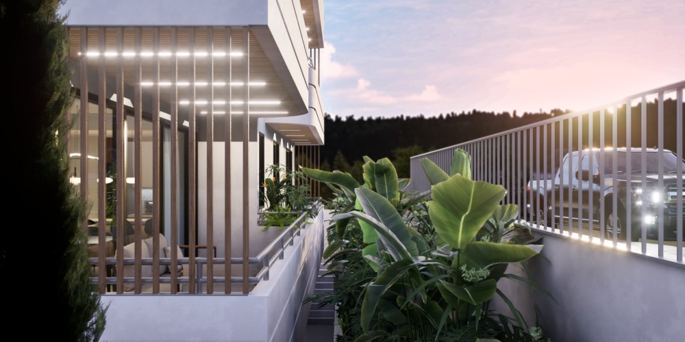 Apartments with covered parking next to the community park in Trachoni, Limassol — photo 3