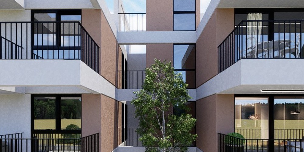 Apartments and a shop with covered parking in Trachoni, Limassol — photo 4