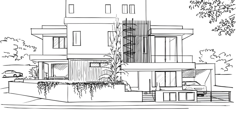 Small building of six apartments and two houses near the Ypsonas sports centre in Ypsonas, Limassol — photo 1