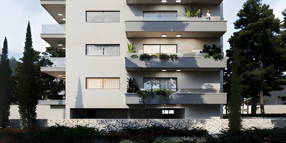 Apartments in two blocks with a swimming pool and top-floor roof gardens near the new port in Zakaki, Limassol — photo 2