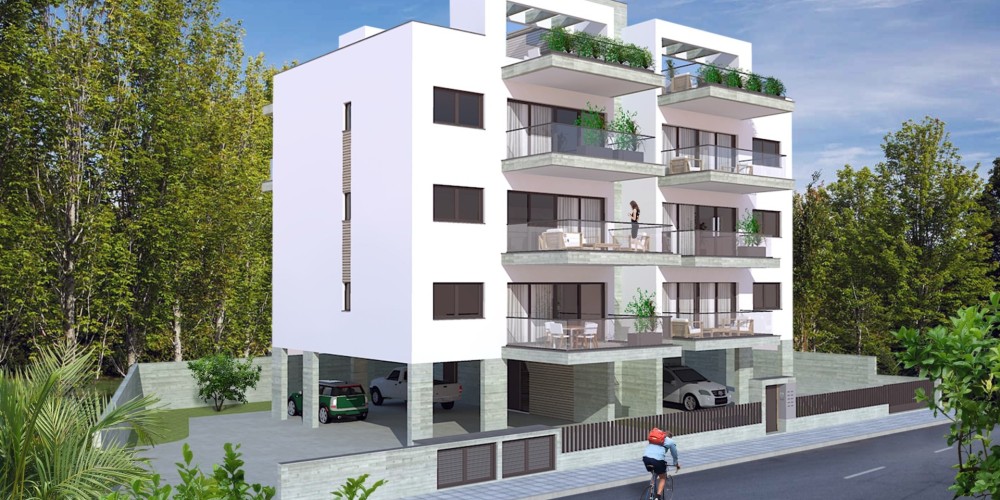 Apartments with top-floor roof gardens next to My Mall in Zakaki, Limassol — photo 2