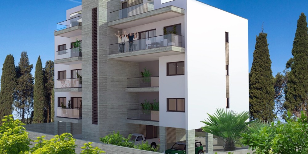 Apartments with top-floor roof gardens next to My Mall in Zakaki, Limassol — photo 4