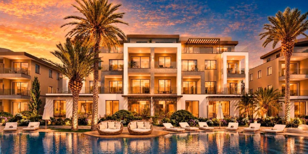 A resort-style gated complex with a communal pool and nature park in Geroskipou, Paphos — photo 5
