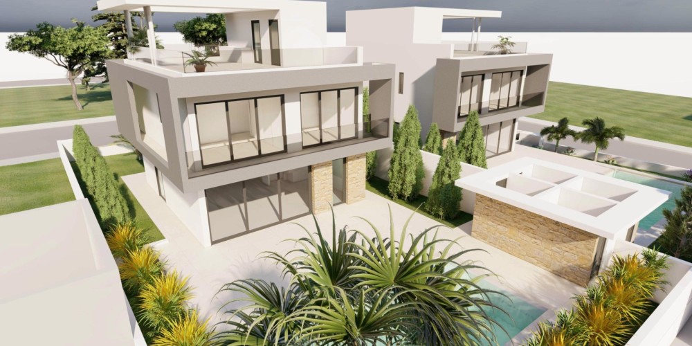 Twin villas within walking distance to the beach in Larnaca — photo 3