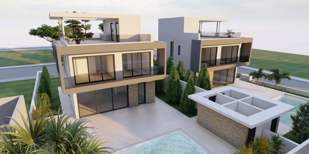 Twin villas within walking distance to the beach in Larnaca — photo 5