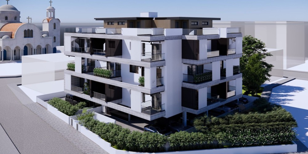 A family-friendly residential complex with green spaces and a playground in the central part of Limassol — photo 1