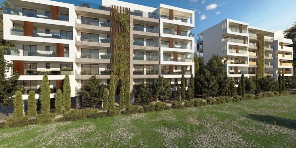 Apartments with sea and city views, communal pool in  Paphos central location — photo 1