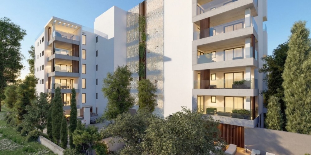 Apartments with sea and city views, communal pool in  Paphos central location — photo 5