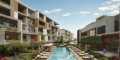 Apartments in a mixed-use complex with pools and spa in Universal, Paphos — thumbnail 2