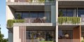 Apartments in a mixed-use complex with pools and spa in Universal, Paphos — thumbnail 12