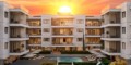 A residential complex with a private landscaped garden and communal swimming pool in Paphos — thumbnail 1