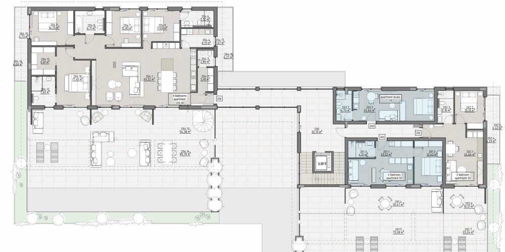 Exclusive collection of villas, townhouses and apartments in Souni, Limassol — floor plan 9
