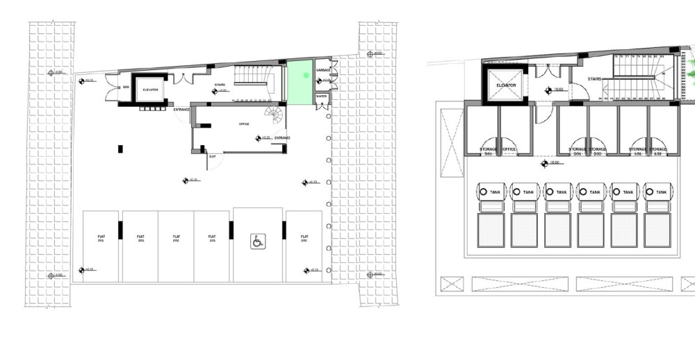 Апартаменты в тихой зелёной части района Агиос Иоаннис, Лимассол — floor plan 1