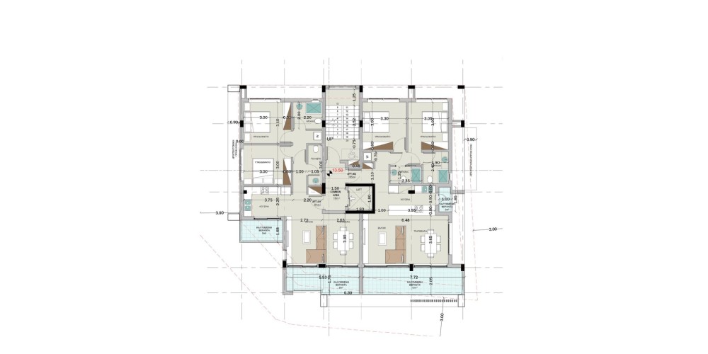 Apartments 500 metres from the sea in Neapolis, Limassol — floor plan 5